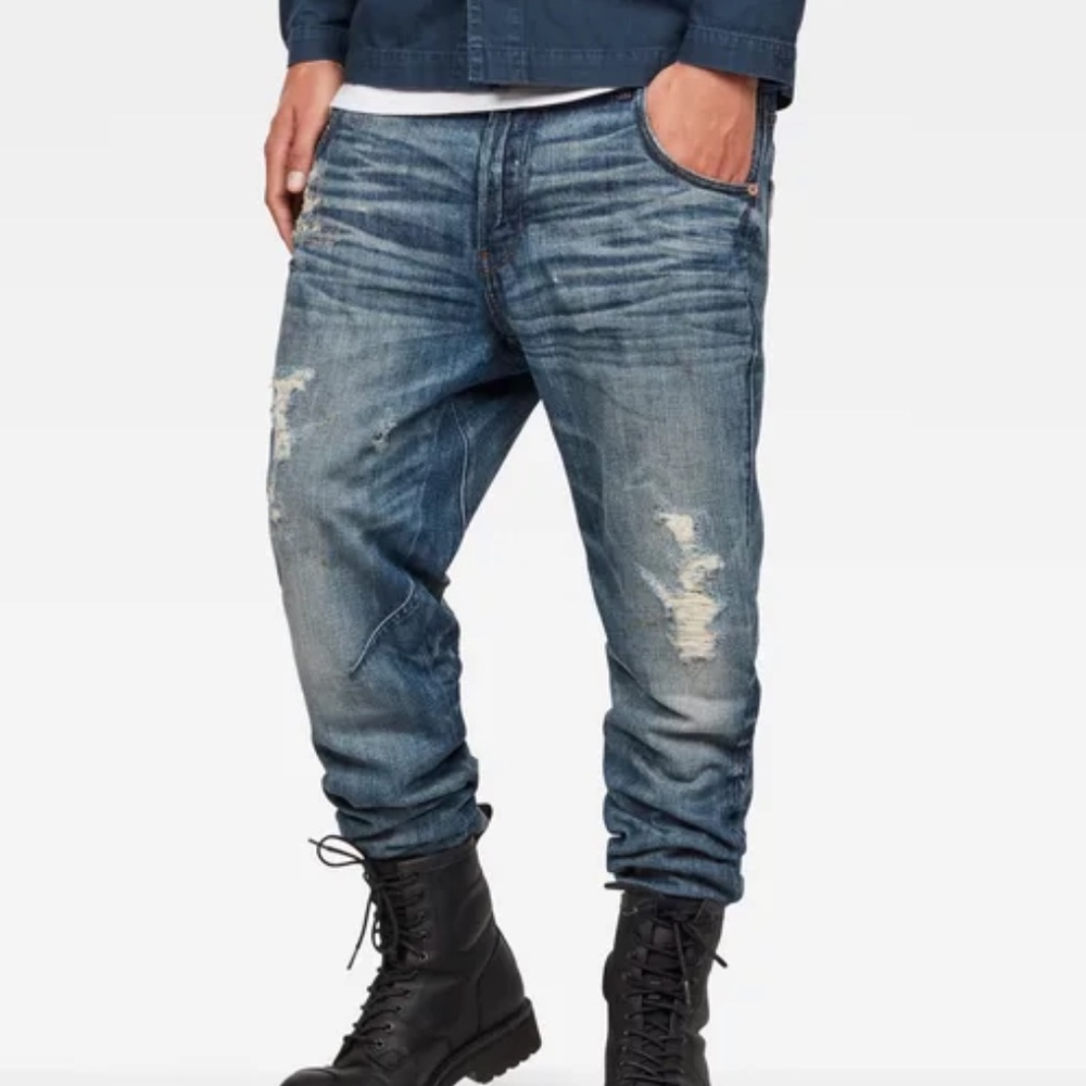 G Star 34 X 34 Arc 3D Tapered denim jeans